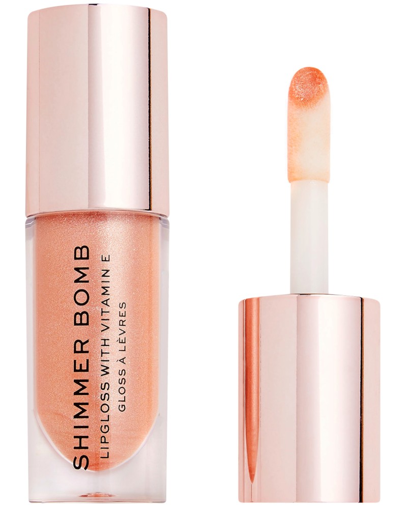 Makeup Revolution Shimmer Bomb Lip Gloss -     - 