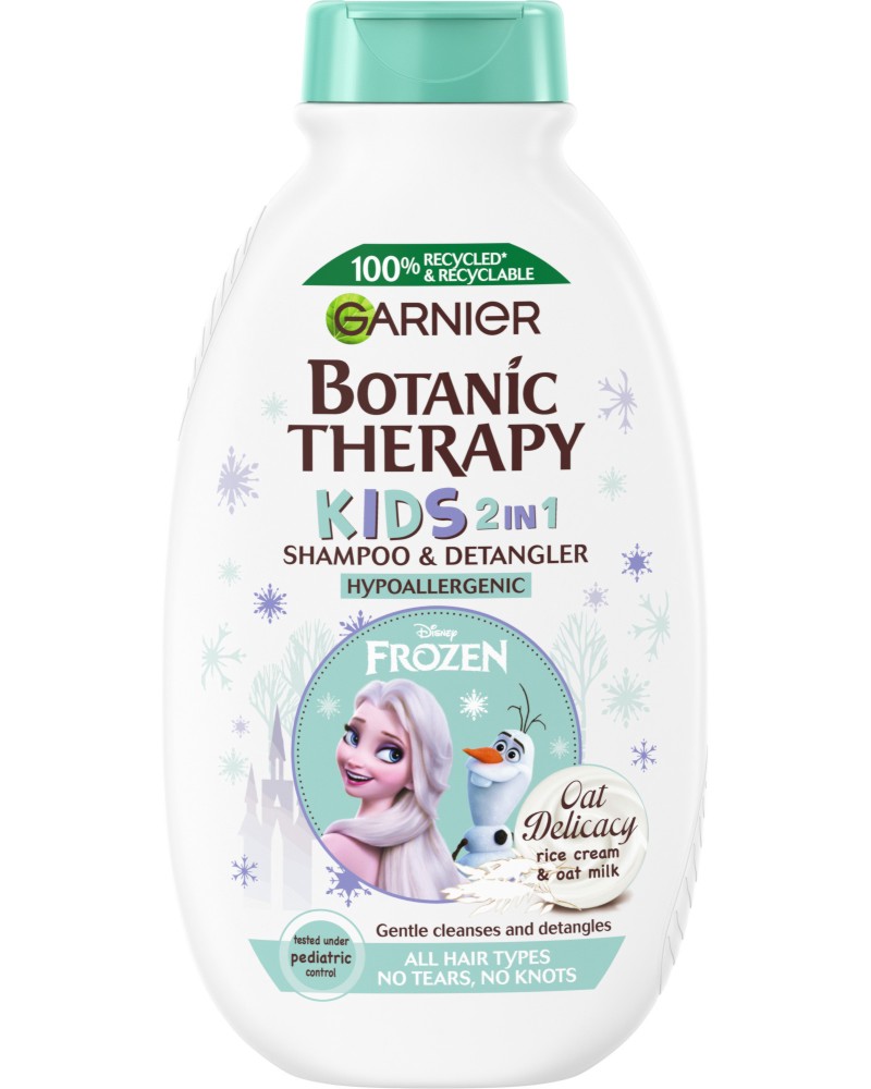 Garnier Botanic Therapy Kids 2 in 1 Shampoo & Detangler Frozen -   2  1     - 
