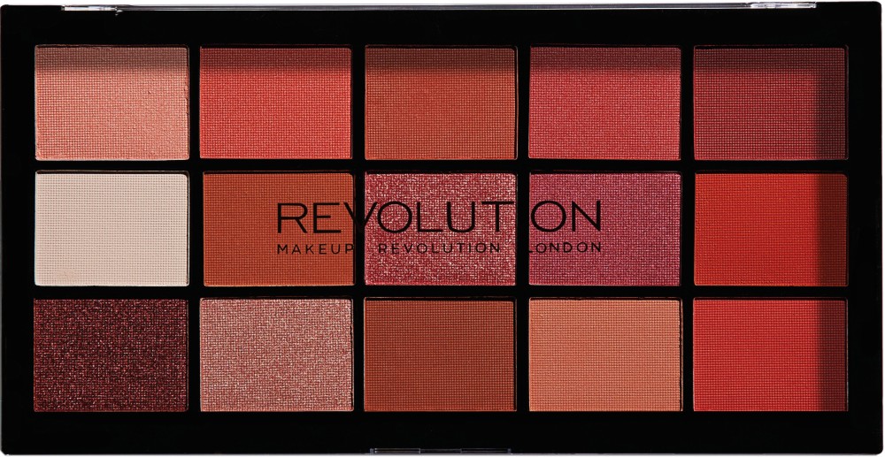 Makeup Revolution Reloaded Palette Newtrals 2 Makeup Revolution Reloaded Palette Newtrals 2 - Палитра с 15 цвята сенки за очи - продукт