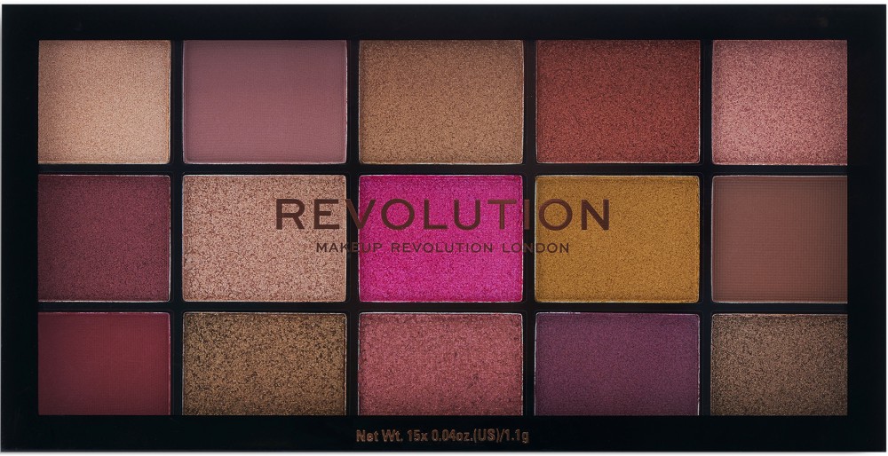 Makeup Revolution Reloaded Prestige Makeup Revolution Reloaded Prestige - Палитра с 15 цвята сенки за очи - продукт