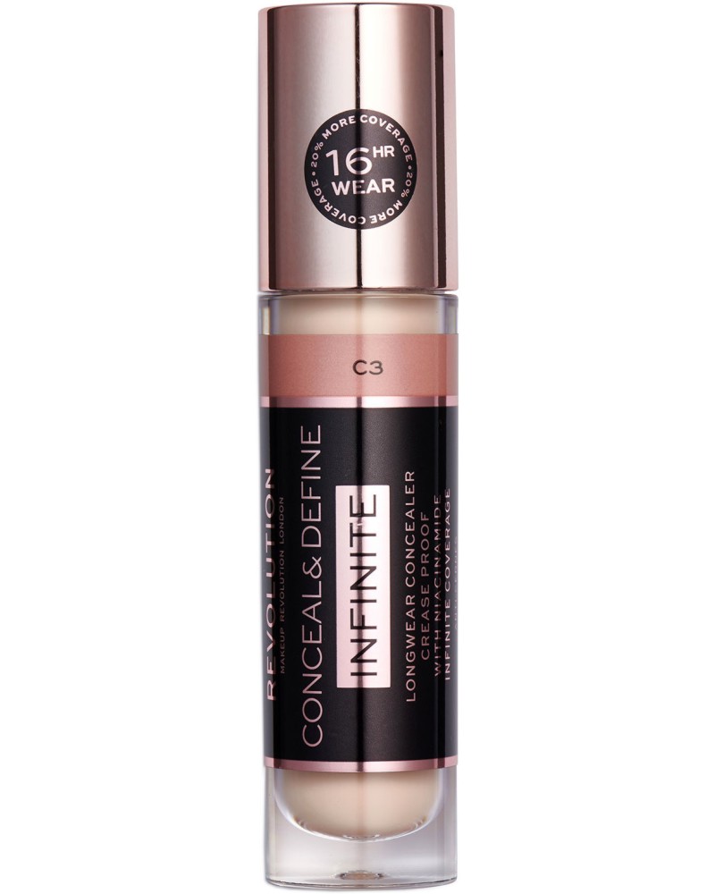 Makeup Revolution Conceal & Define Infinite XL -     - 