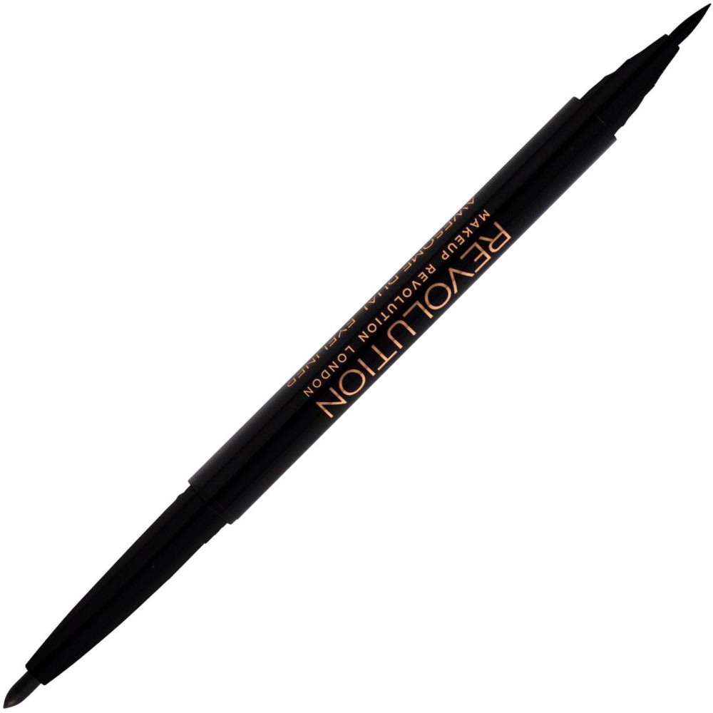Makeup Revolution Felt & Kohl Dual Eyeliner - ���������� ���� ����� - ���� �����