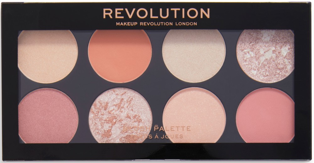 Makeup Revolution Golden Desire Ultra Blush Palette -       - 