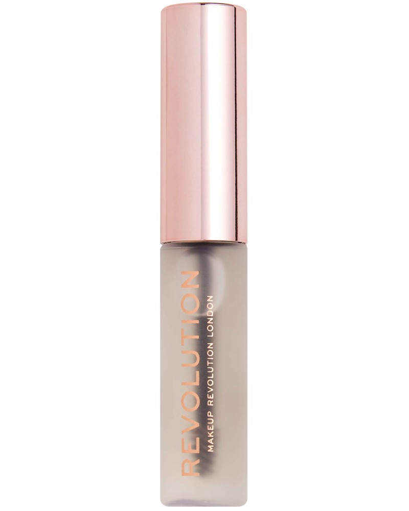 Makeup Revolution Clear Brow Gel Makeup Revolution Clear Brow Gel - Фиксиращ прозрачен гел за вежди - гел