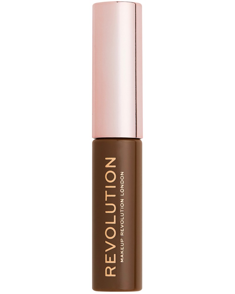 Makeup Revolution Brow Gel - Оцветяващ гел за вежди - гел