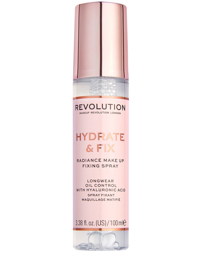 Makeup Revolution Hydrate & Fix Spray -       - 