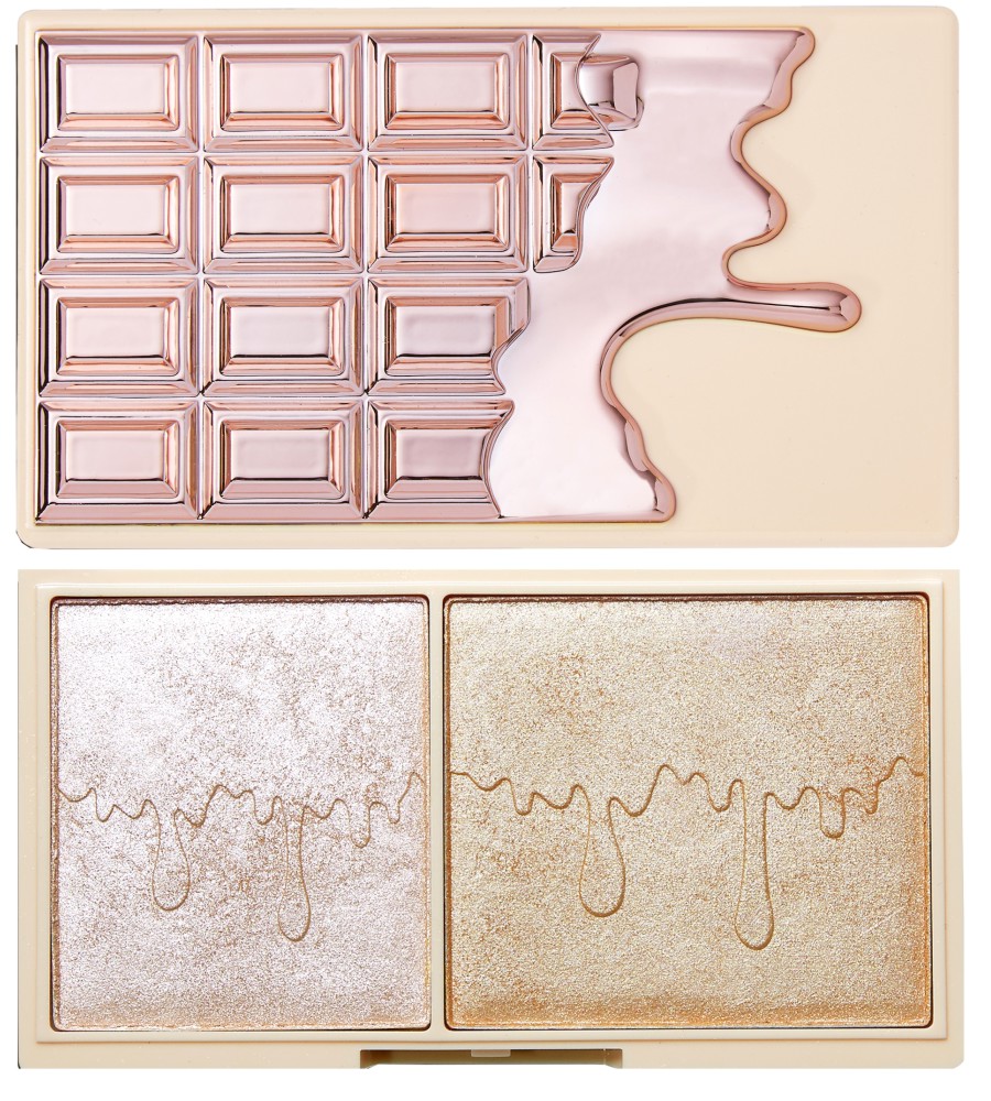 I Heart Revolution Rose Gold Glow Mini Chocolate Highlighter -   2    - 