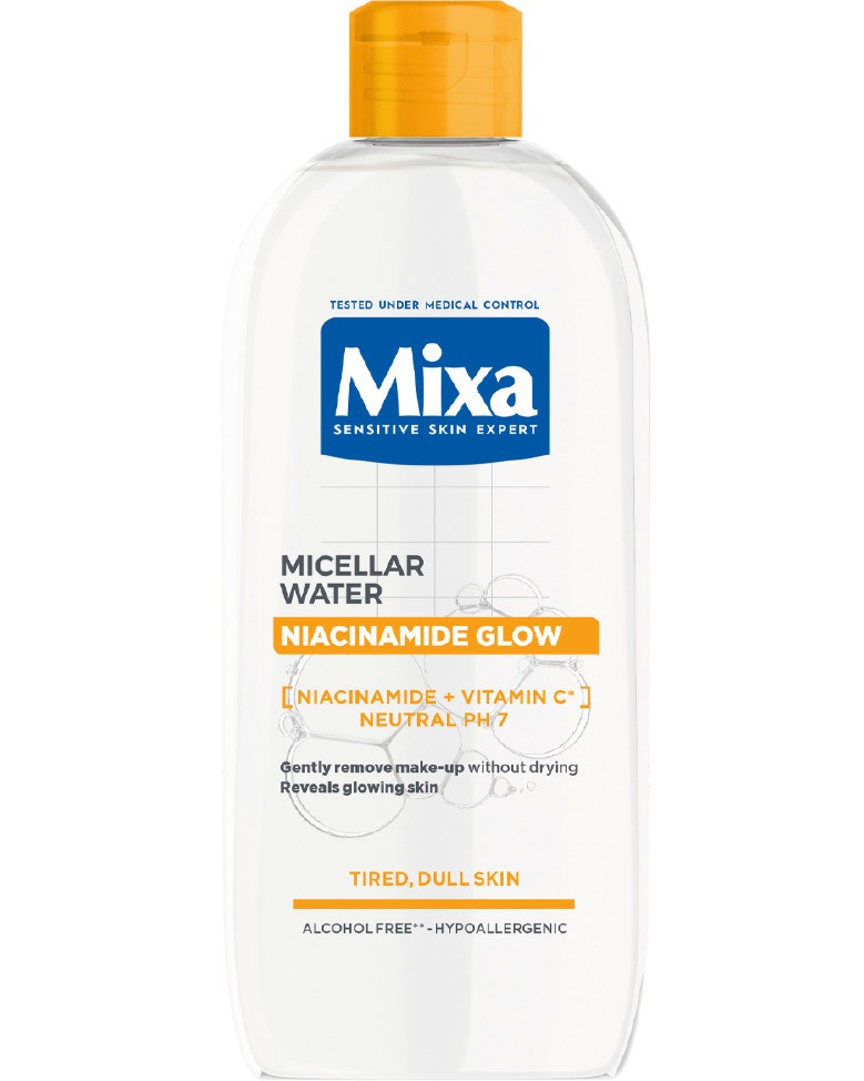 Mixa Niacinamide Glow Micellar Water -      - 