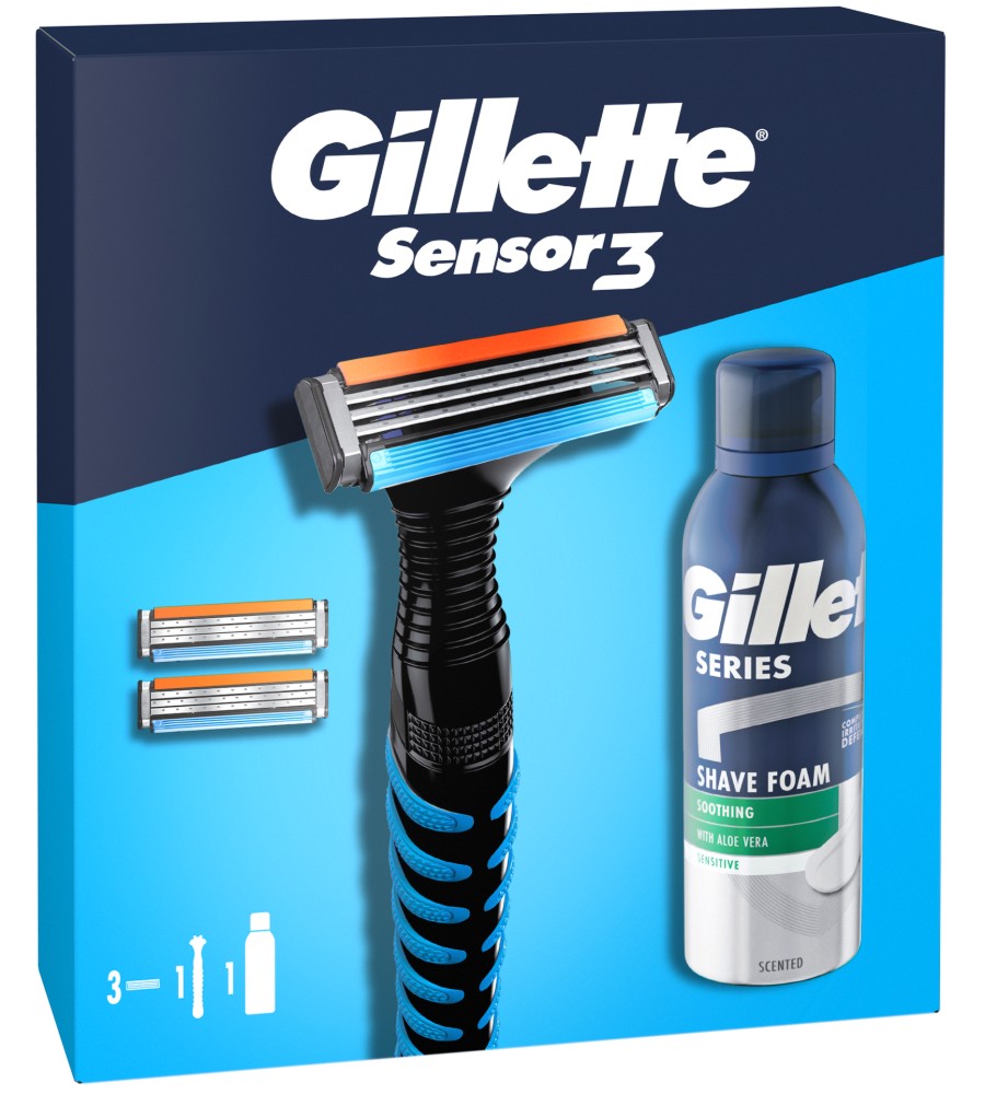   Gillette Sensor 3 Simple - ,       - 