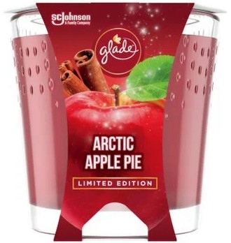 Ароматна свещ Glade - 129 g с аромат на ябълков пай - продукт