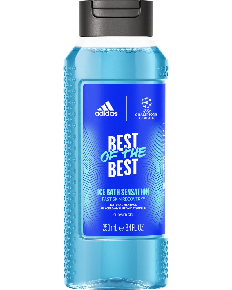 Adidas Men Champions League Best Of The Best Shower Gel -      Champions League -  
