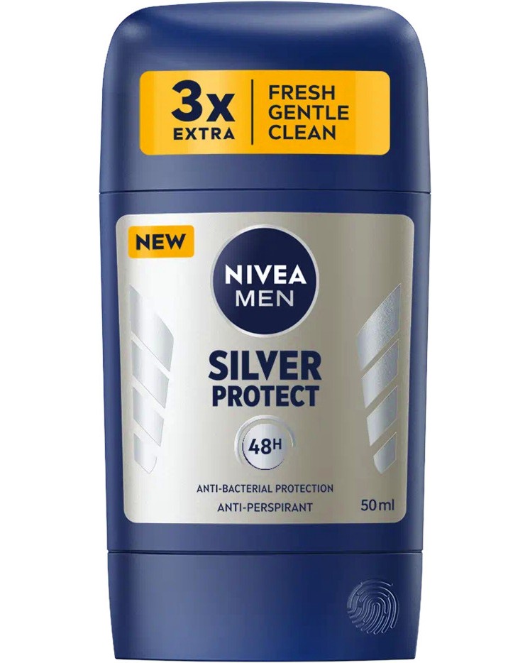 Nivea Men Silver Protect Anti-Perspirant -         Silver Protect - 