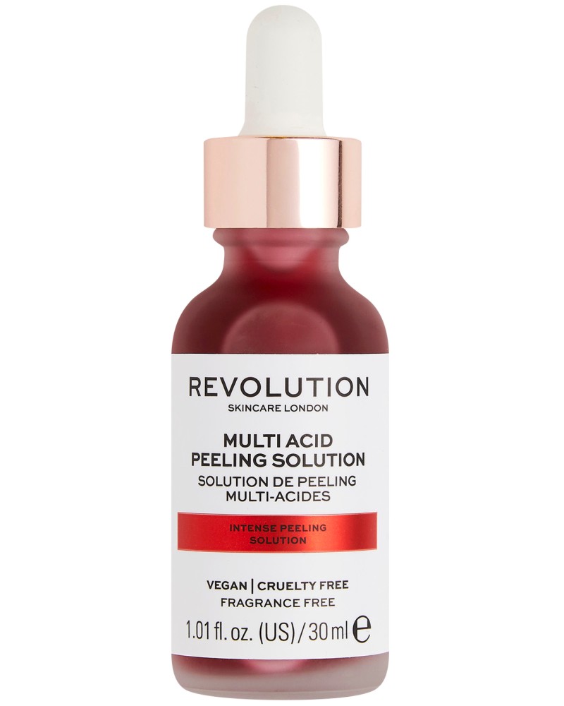 Revolution Skincare Multi Acid Peeling Serum -      AHA  BHA  - 
