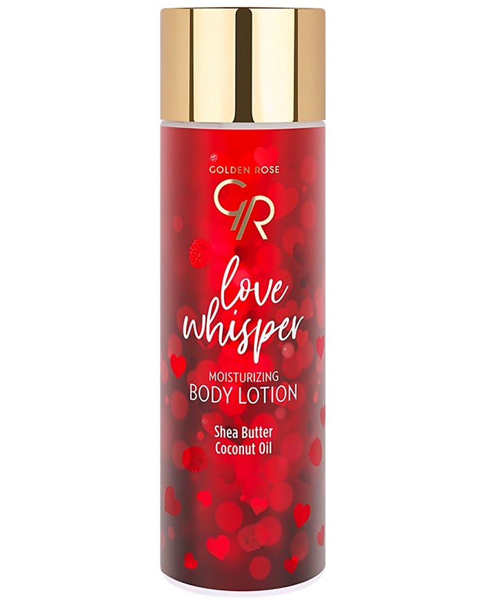 Golden Rose Love Whisper Moisturizing Body Lotion - Лосион за тяло с аромат на жасмин и мускус - лосион