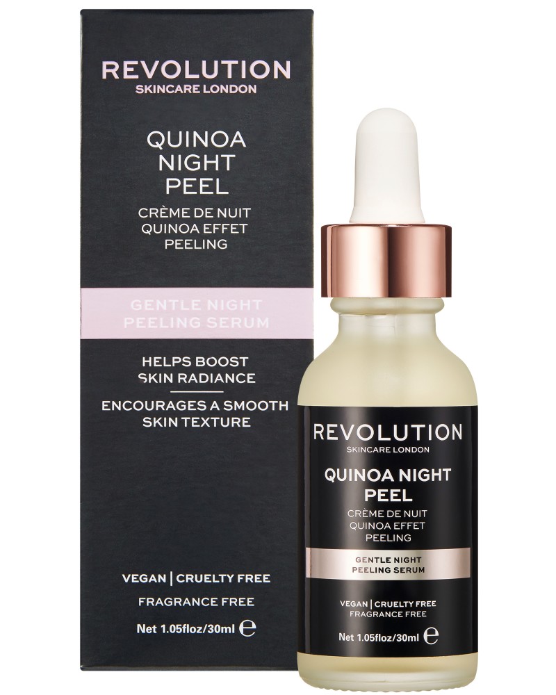 Revolution Skincare Quinoa Night Peeling Serum -        - 
