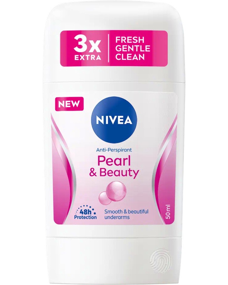 Nivea Pearl & Beauty Anti-Perspirant Stick -       - 