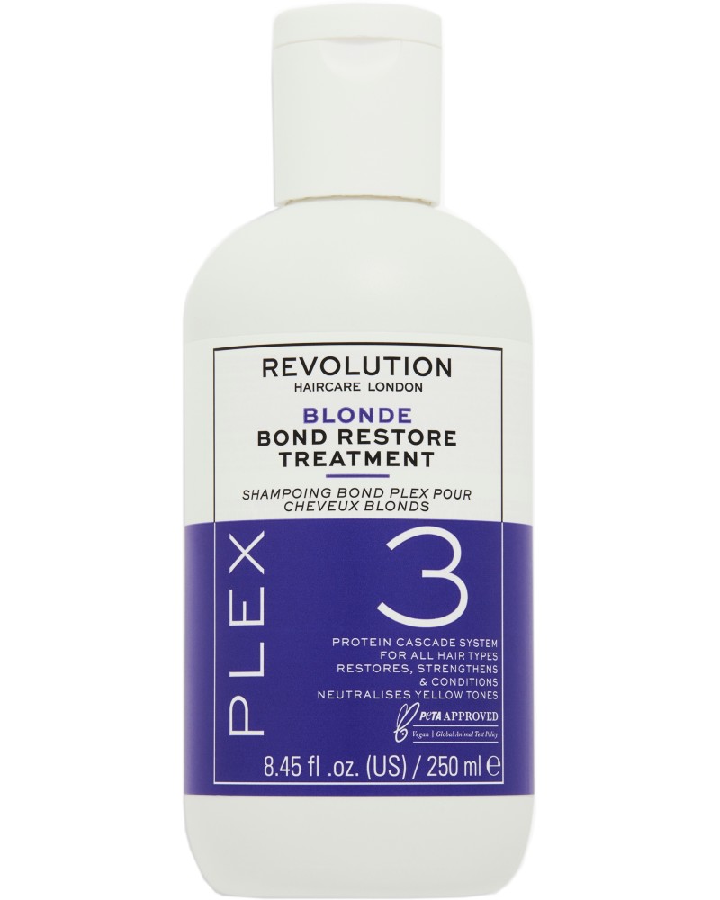 Revolution Haircare Blonde Plex 3 Treatment -       Blonde Plex Bond Restore - 