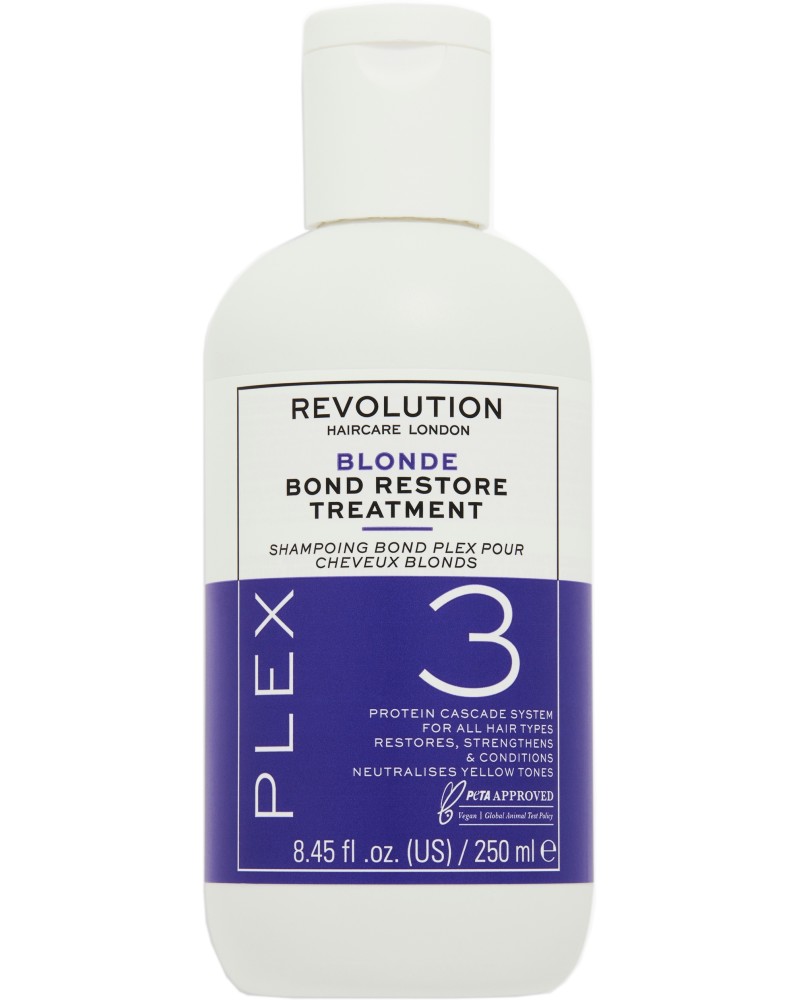 Revolution Haircare Blonde Plex 3 Treatment -       Blonde Plex Bond Restore - 