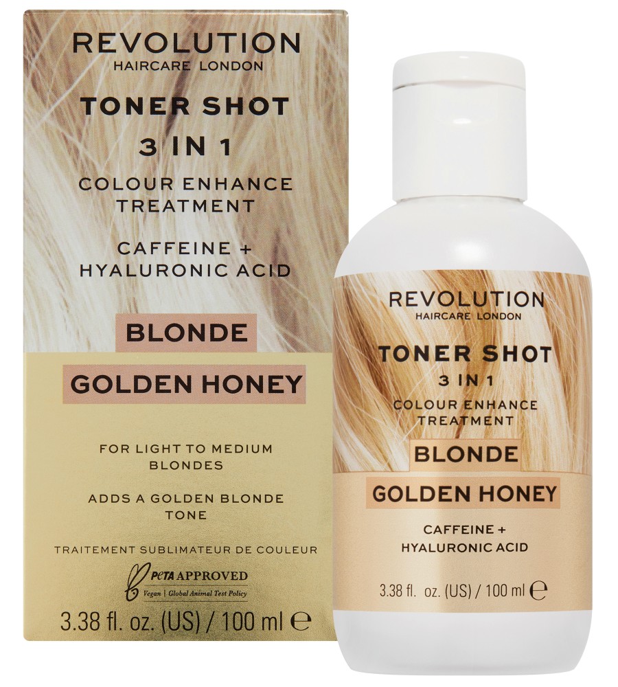 Revolution Haircare Blonde Golden Honey Toner Shot -     - 