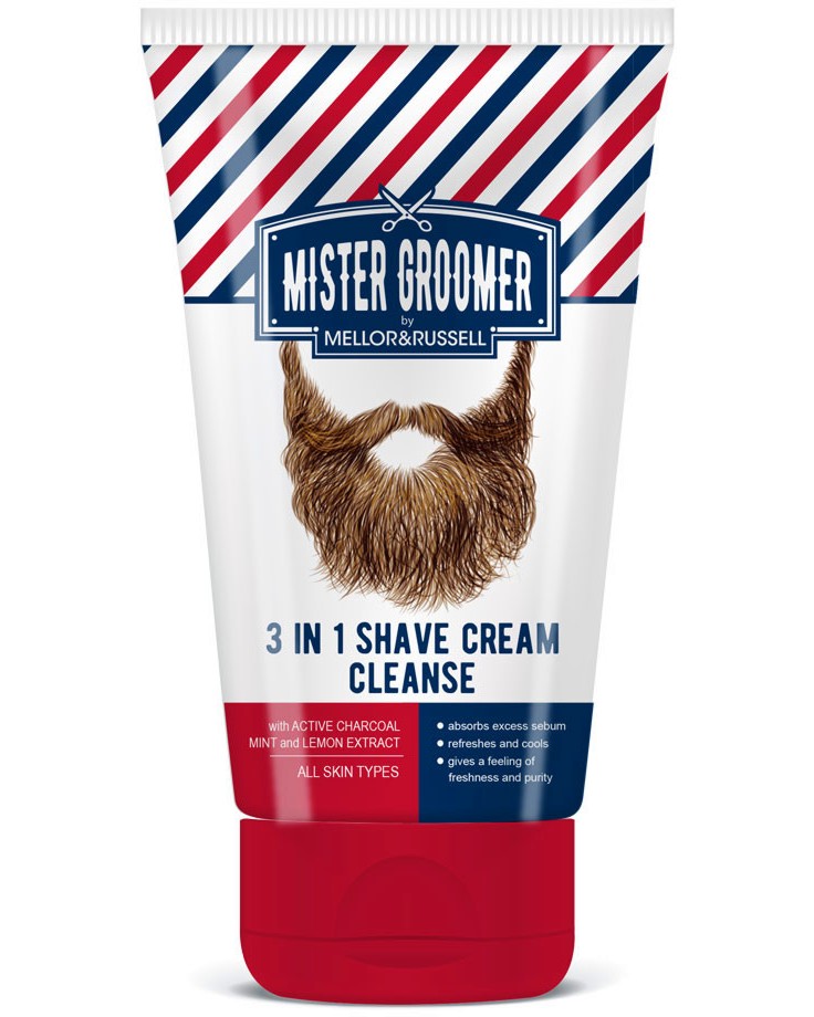 Mister Groomer 3 in 1 Shave Cream - 3  1    - 