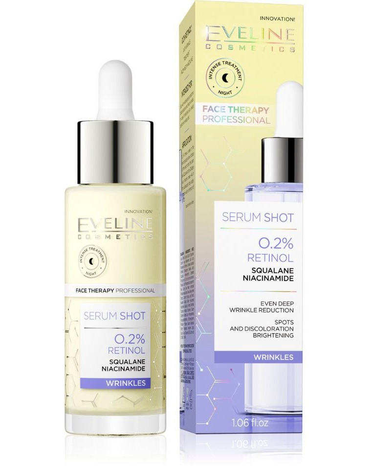 Eveline Face Therapy Professional Serum Shot Retinol -   ,      - 