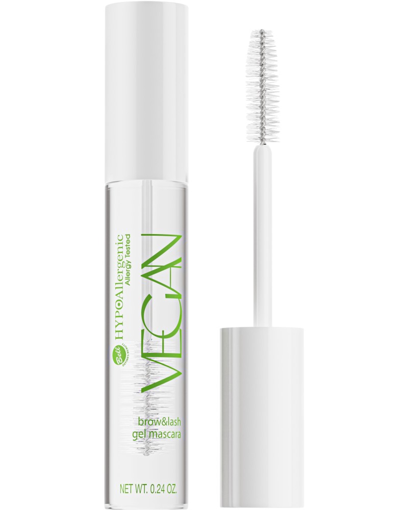 Bell HypoAllergenic Vegan Brow & Lash Gel Mascara -        HypoAllergenic Vegan - 