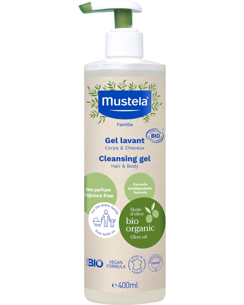 Mustela Hair & Body Cleansing Gel -            - 