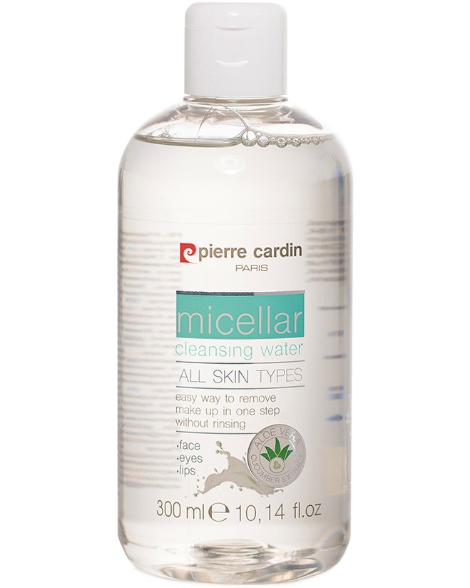 Pierre Cardin Micellar Cleansing Water - Мицеларна вода за всеки тип кожа - продукт