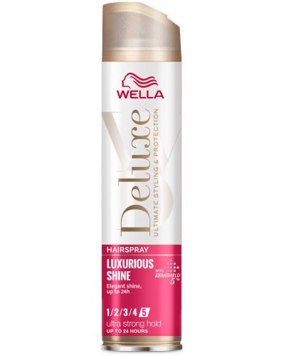 Wella Deluxe Luxurious Shine Hairspray -            Deluxe - 