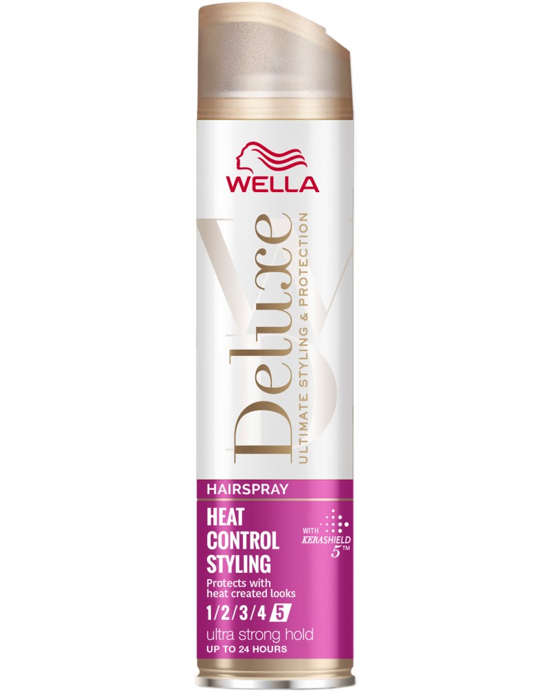 Wella Deluxe Heat Control Styling Hairspray -            Deluxe - 