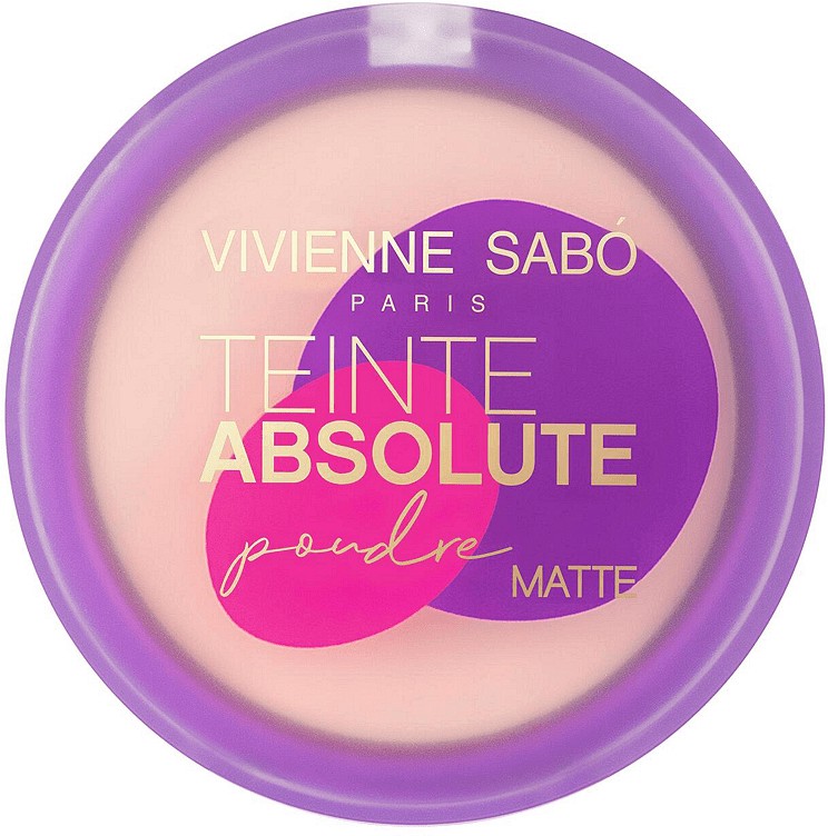 Vivienne Sabo Teinte Absolute Matte Powder - Матираща пудра за лице - пудра