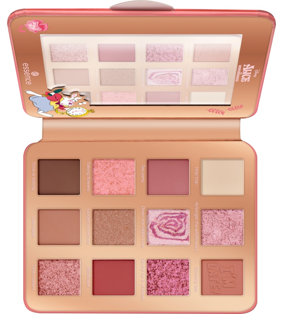 Essence Disney Alice in Wonderland Eyeshadow Palette 02 Running As Fast As I Can! -   12       Disney Alice in Wonderland - 