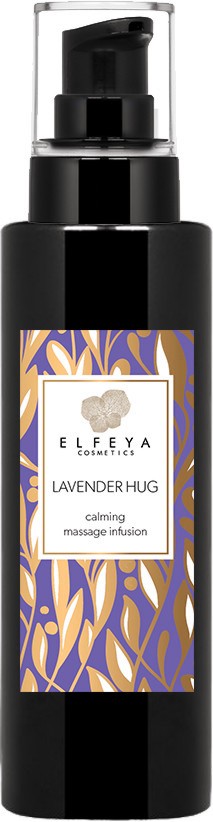 Elfeya Cosmetics Lavander Hug Calming Massage Infusion - Масло за лице, коса и тяло - масло