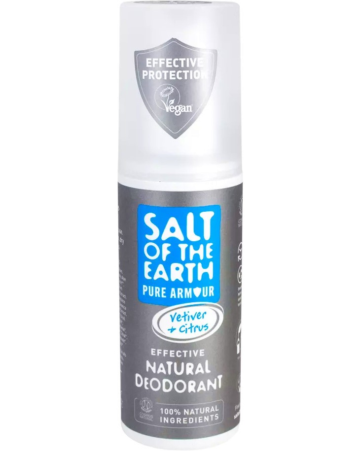 Salt Of The Earth Pure Armour Natural Deodorant -      - 