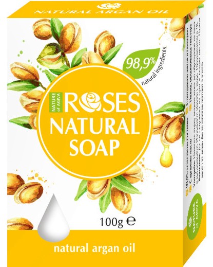 Nature of Agiva Roses Natural Soap -       Roses - 