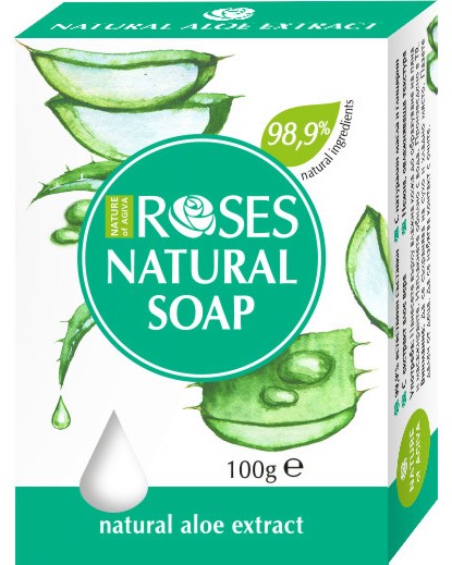 Nature of Agiva Roses Natural Soap -         Roses - 