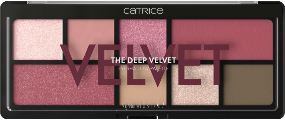 Catrice The Deep Velvet Eyeshadow Palette - ������� � 8 ����� ����� �� ��� - �����