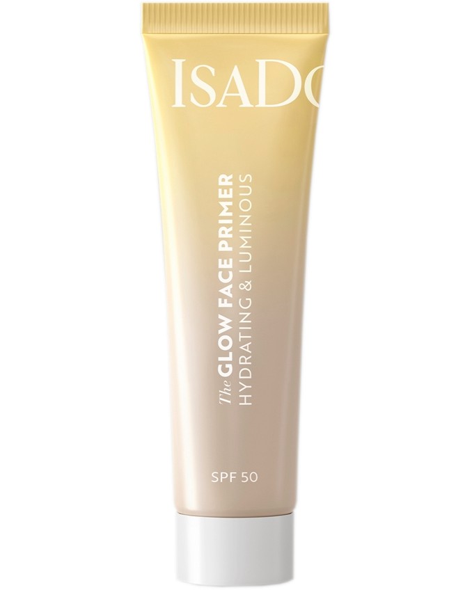 IsaDora The Glow Face Primer SPF 50 IsaDora The Glow Face Primer SPF 50 - Озаряваща база за грим - продукт