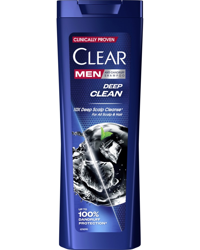 Clear Men Deep Clean Anti-Dandruff Shampoo -           - 