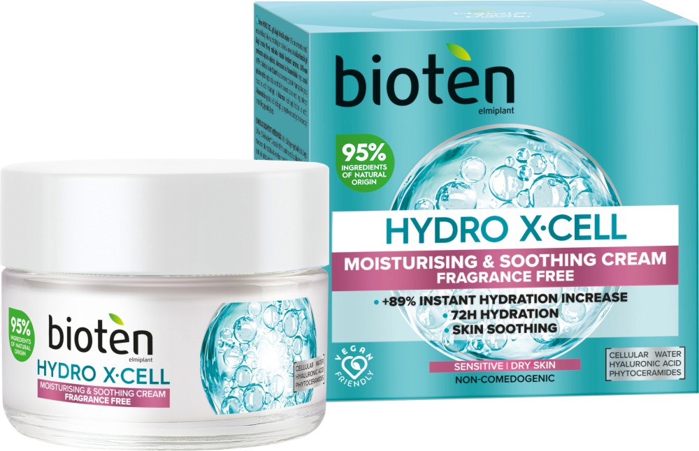 Bioten Hydro X-Cell Moisturising & Soothing Cream -           Hydro X-Cell - 