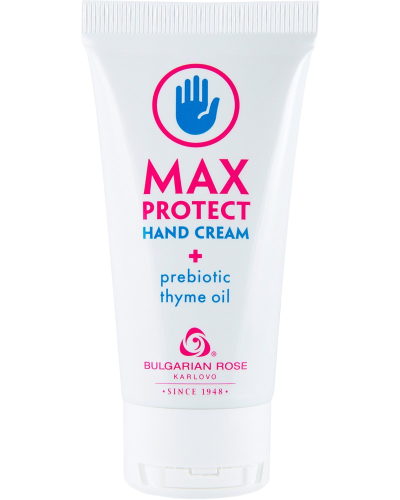 Bulgarian Rose Max Protect Hand Cream -          - 