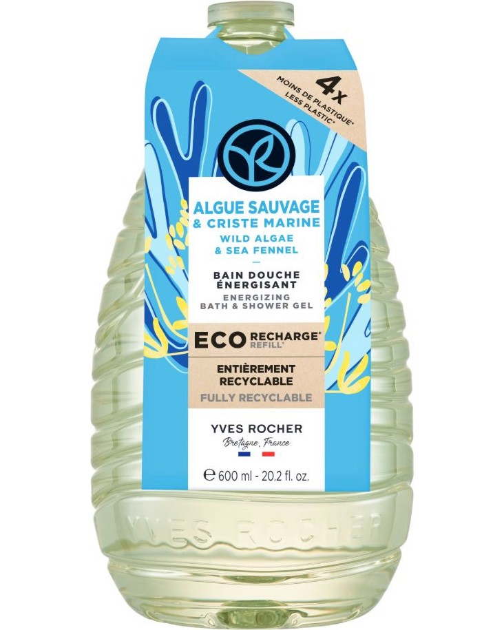 Yves Rocher Bath & Shower Gel Refill - �������� �� ��� ��� � ���� ��������� - ��� ���
