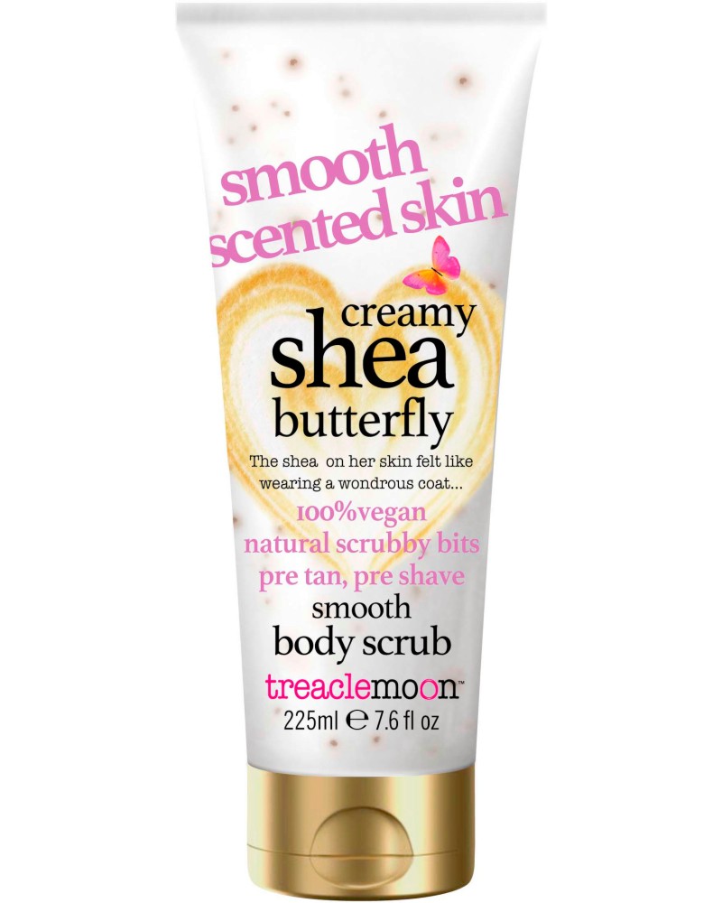 Treaclemoon Creamy Shea Butterfly Body Scrub Treaclemoon Creamy Shea Butterfly Body Scrub - Скраб за тяло с масло от ший - продукт