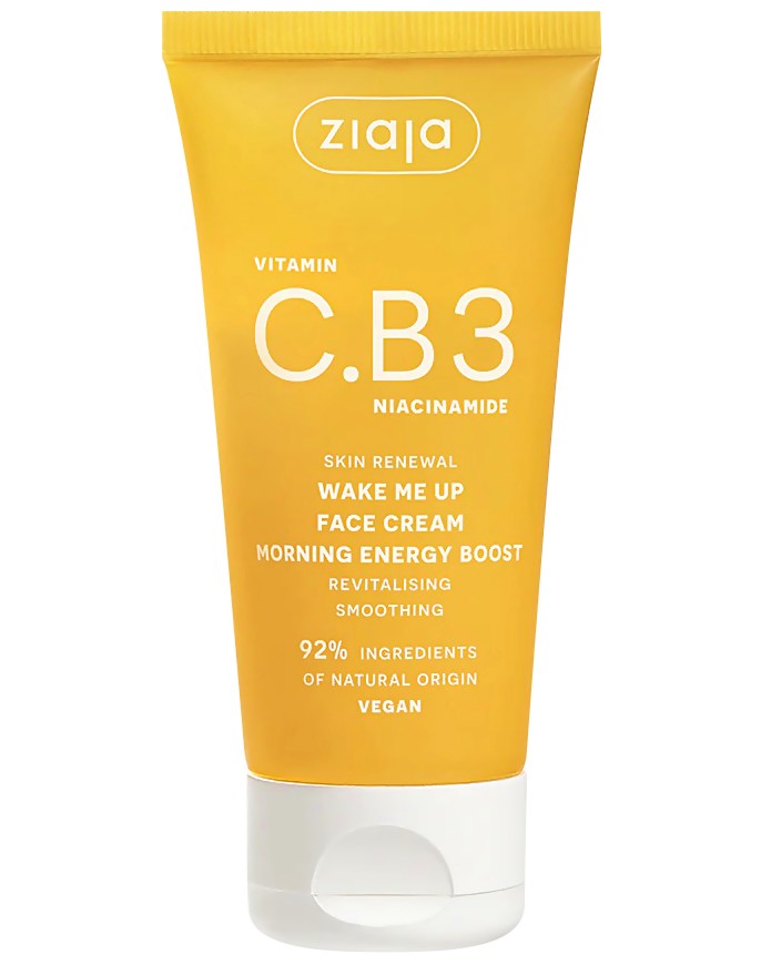 Ziaja Vitamin C.B3 Niacinamide Wake Me Up Face Cream -        Vitamin C.B3 Niacinamide - 