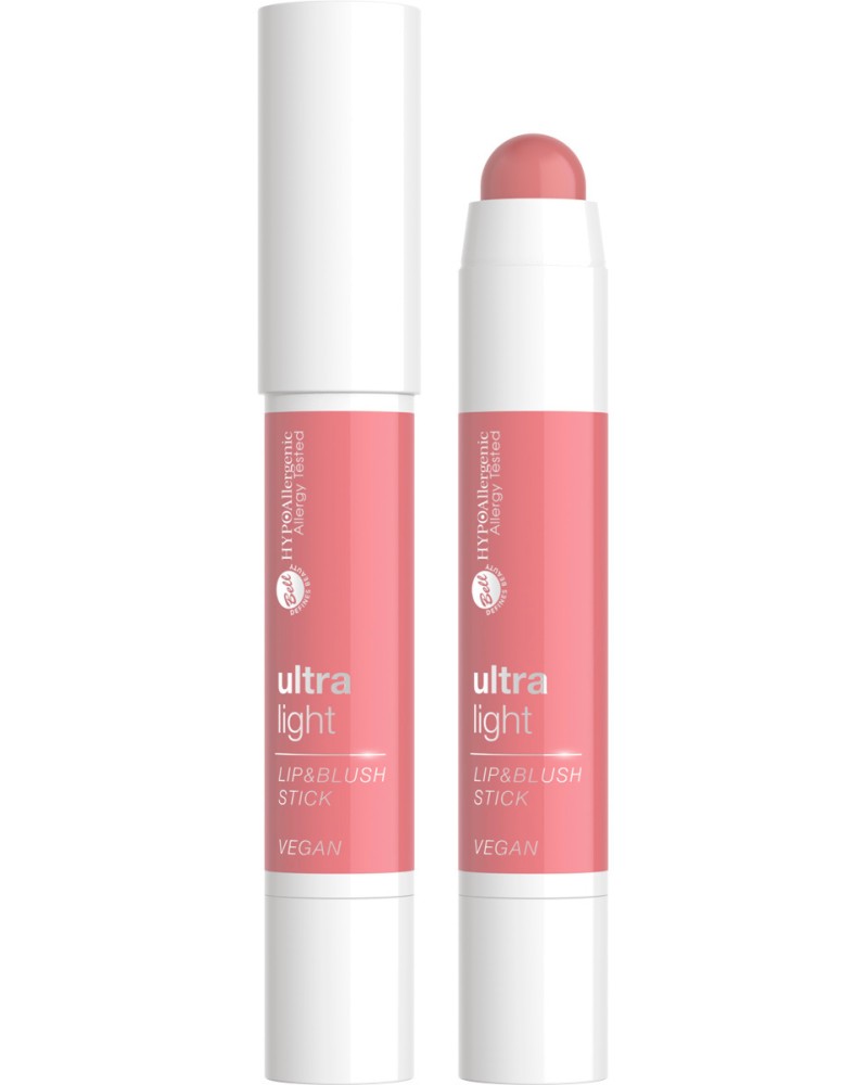 Bell HypoAllergenic Ultra Light Lip & Blush Stick -        HypoAllergenic Ultra Light - 