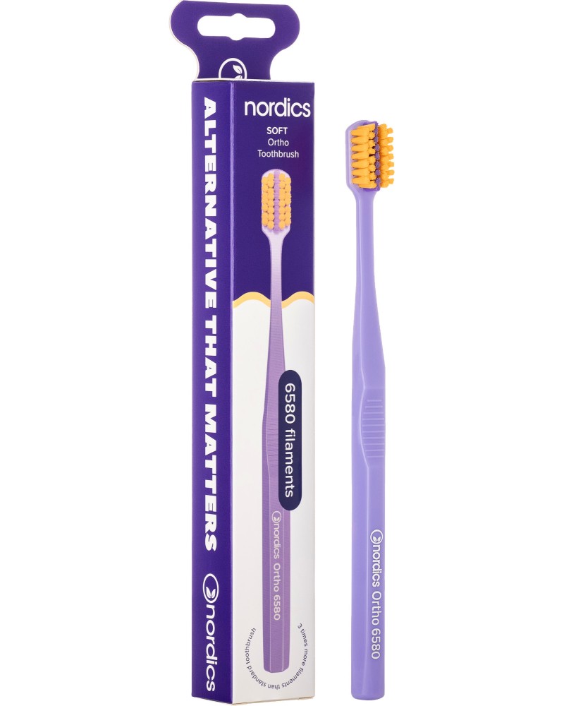 Nordics Ortho 6580 Toothbrush -     - 