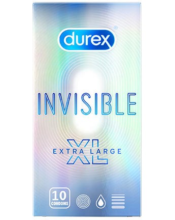 Durex Invisible Extra Large - 10       - 