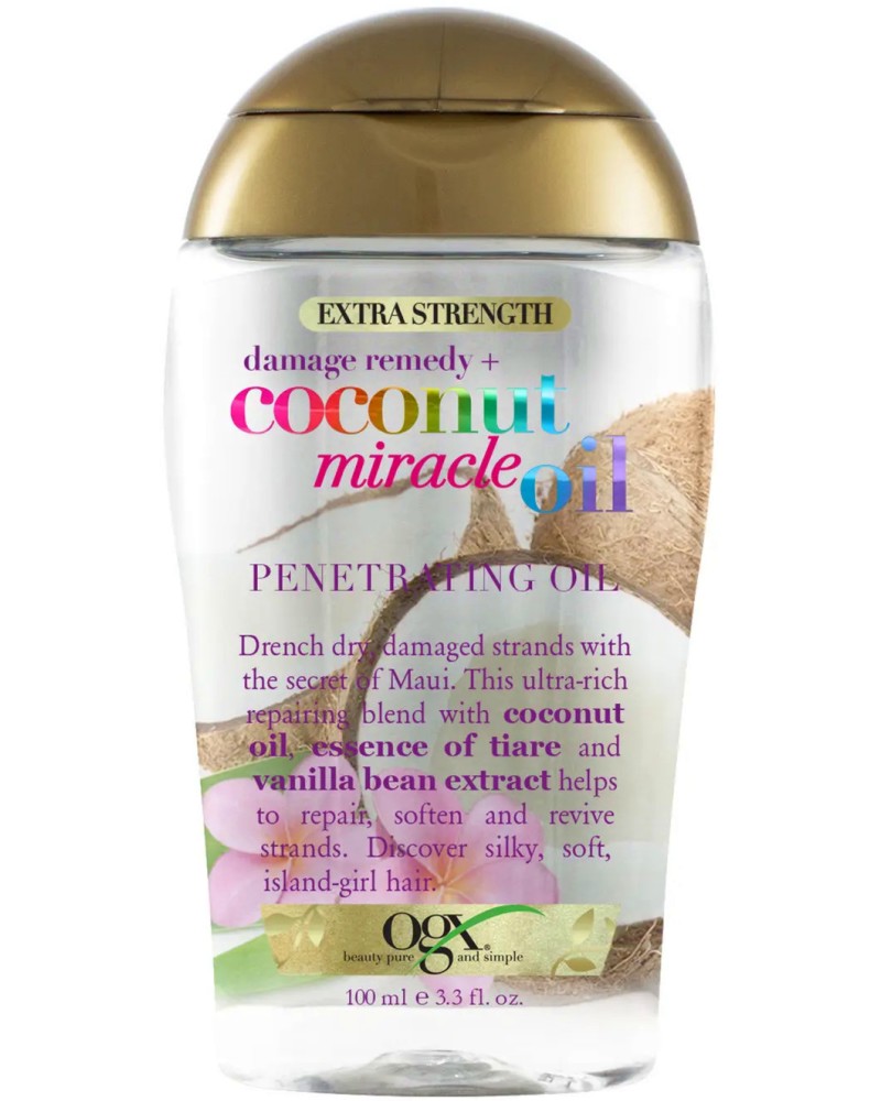 OGX Coconut Miracle Oil Penetrating Oil -         Coconut Miracle Oil - 