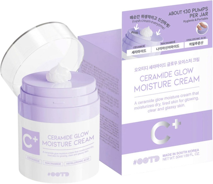 OOTD Beauty Ceramide Glow Moisture Cream OOTD Beauty Ceramide Glow Moisture Cream - Хидратиращ крем за лице със серамиди за сияйна кожа - крем