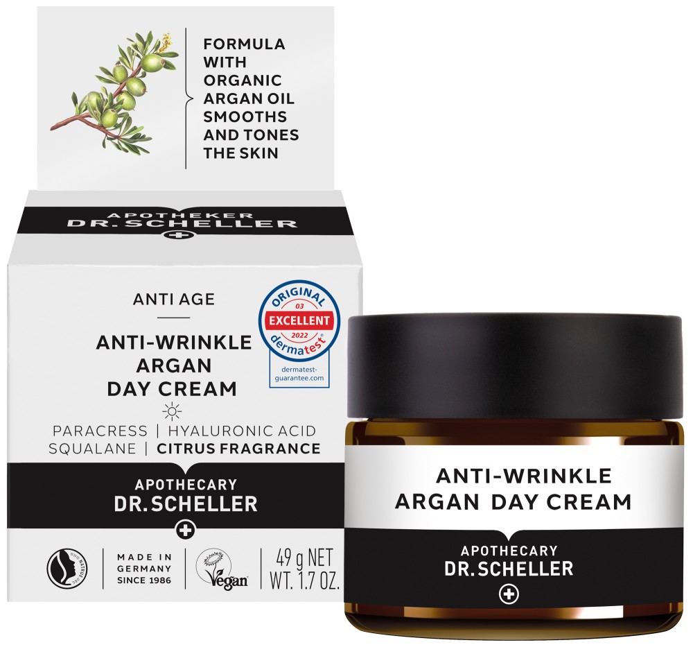 Apothecary Dr. Scheller Argan Anti-Wrinkle Day Cream -         Argan - 